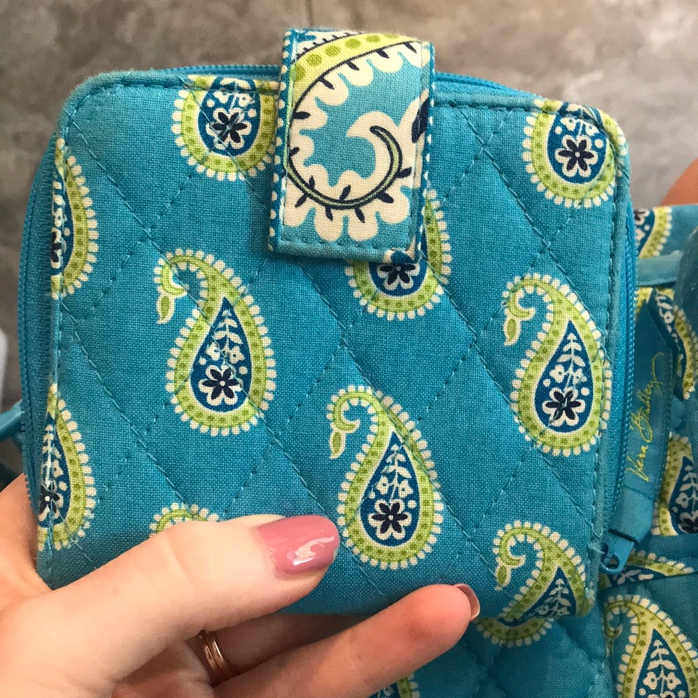 Bermuda blue wallet